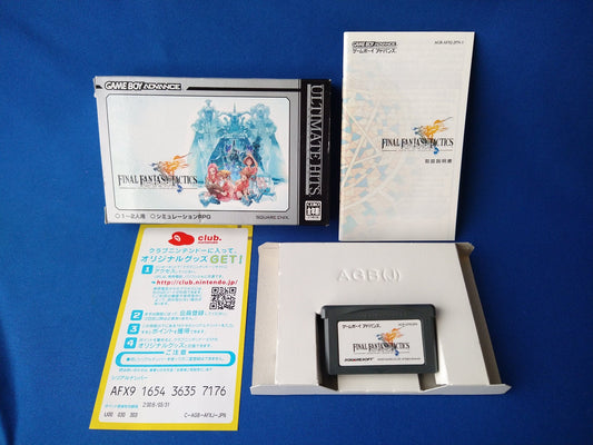 Final Fantasy Tactics Advance Ultimate Hits Gameboy Advance GBA, working-f0525-