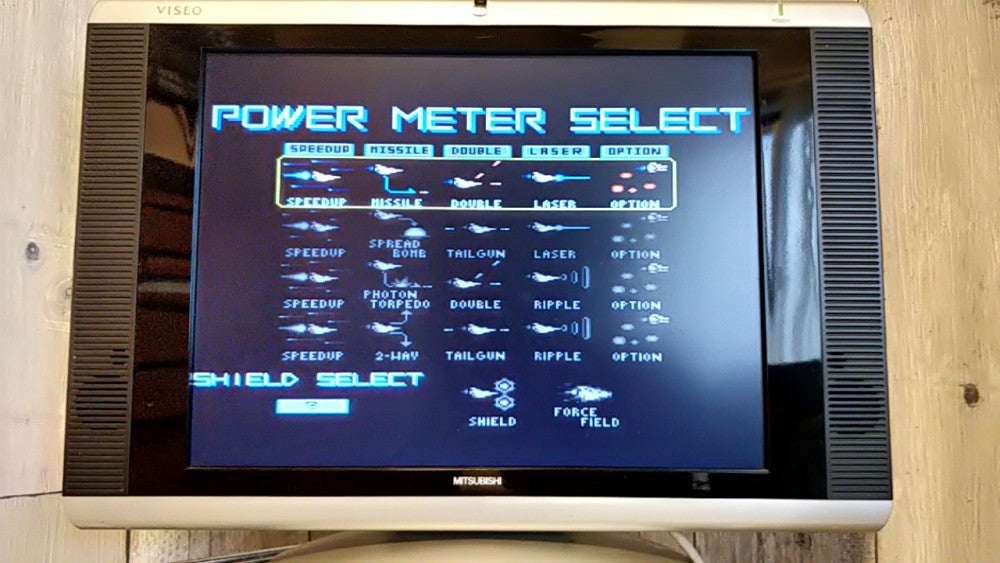 Gradius II 2 GOFER SHARP X68000 Game Japan full set/Gamedisk, Manual, Box-e0801-