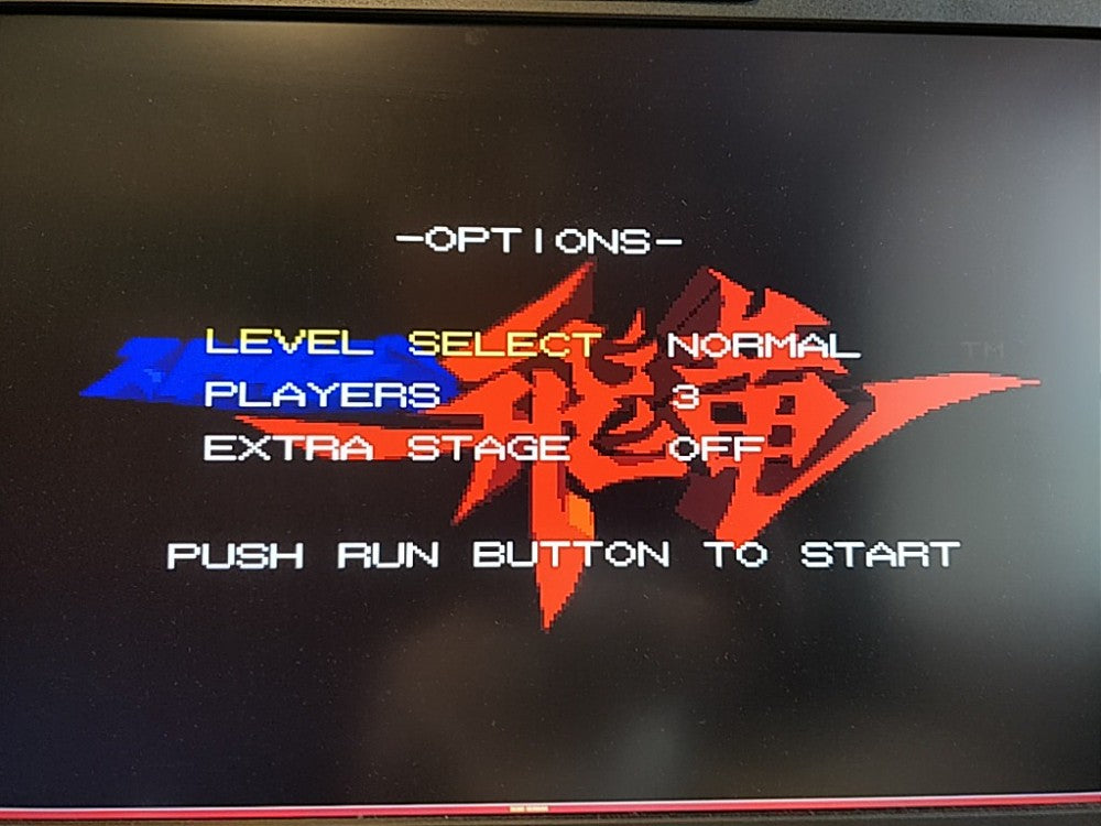 STRIDER HIRYU PC Engine CD-ROM2 Disk, W/Spine card, Manual and Box set-e0818-