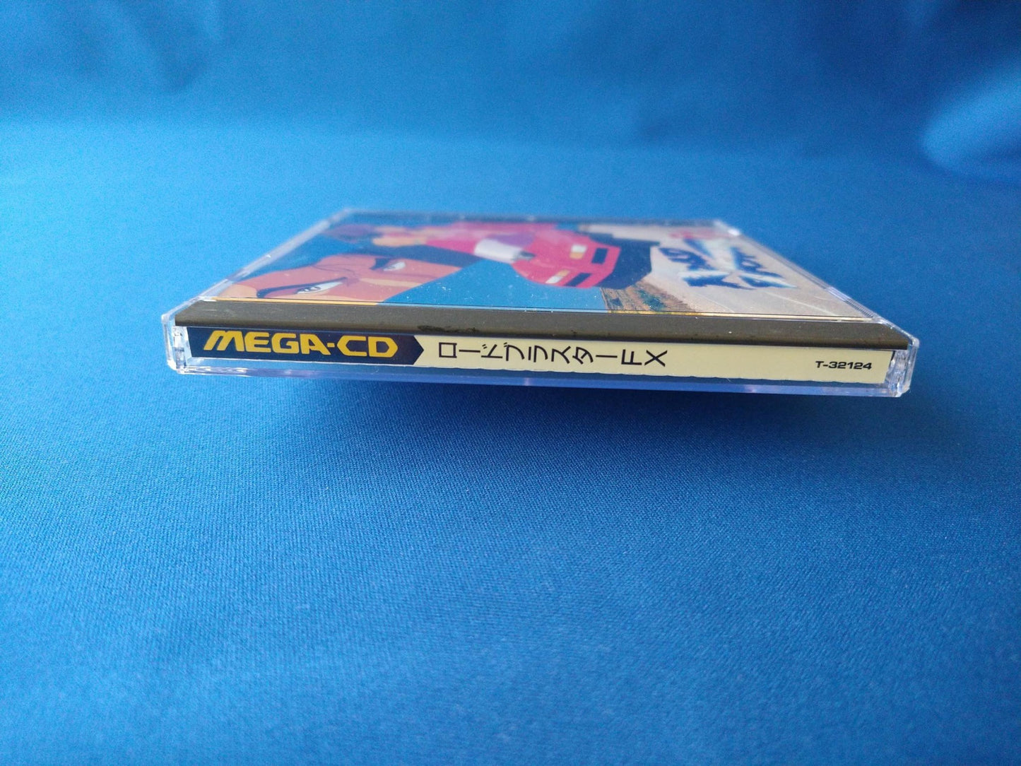 ROAD BLASTER FX MEGA CD shooter game Disk, Manual, Box set, Working -f0524-