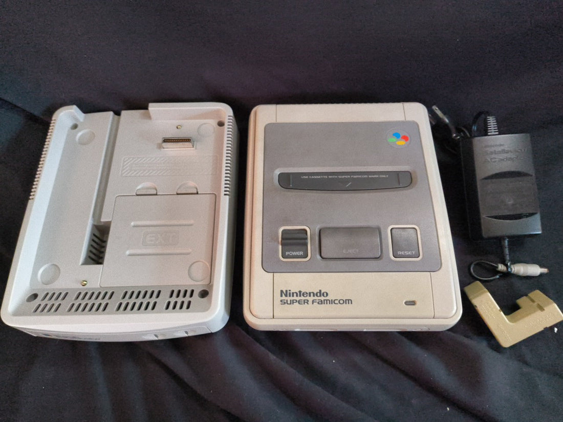 Nintendo Satellaview SHVC-029 and Accessories set Super Famicom console-h0130-2