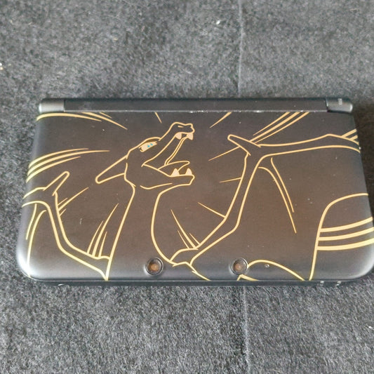 Japan Ver. Nintendo 3DS XL LL Pokemon Center limited Charizard edition Console