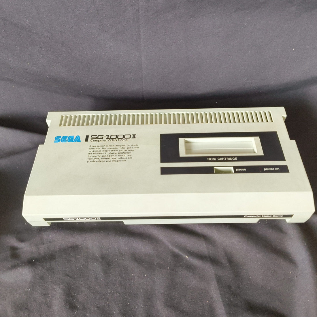 Used, SEGA SG-1000Ⅱ CONSOLE System, console only, working.