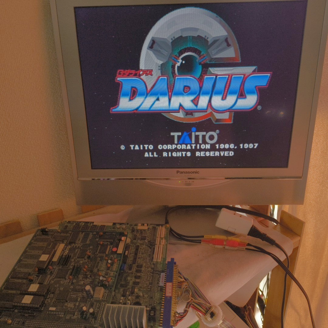 TAITO G-Darius Arcade JAMMA PCB Circuit Board Shooting Game Tested Working Japan