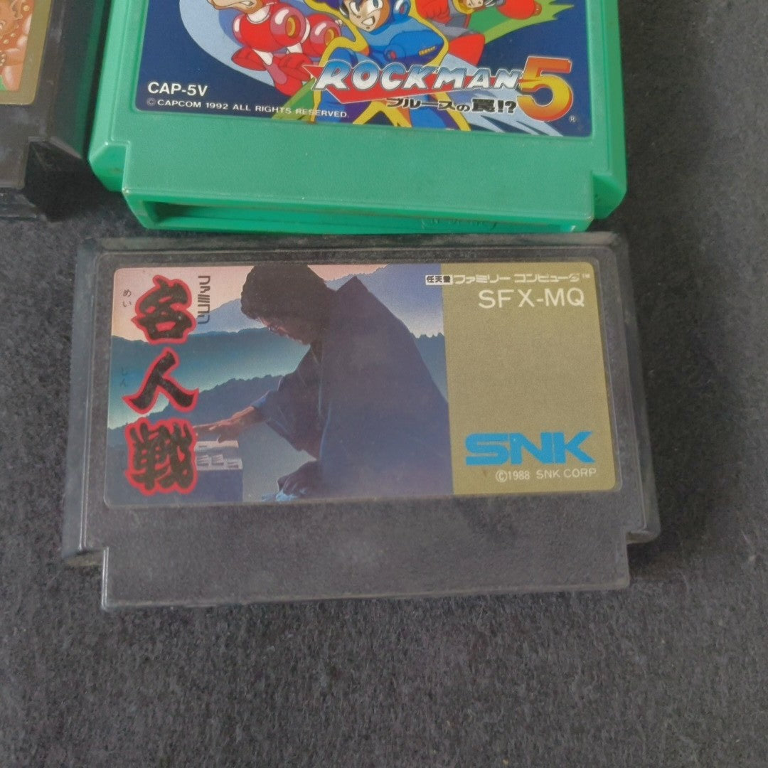 Wholesale lots of 15 Nintendo Famicom FC NES Game Cartridges set, Japan, AS-IS