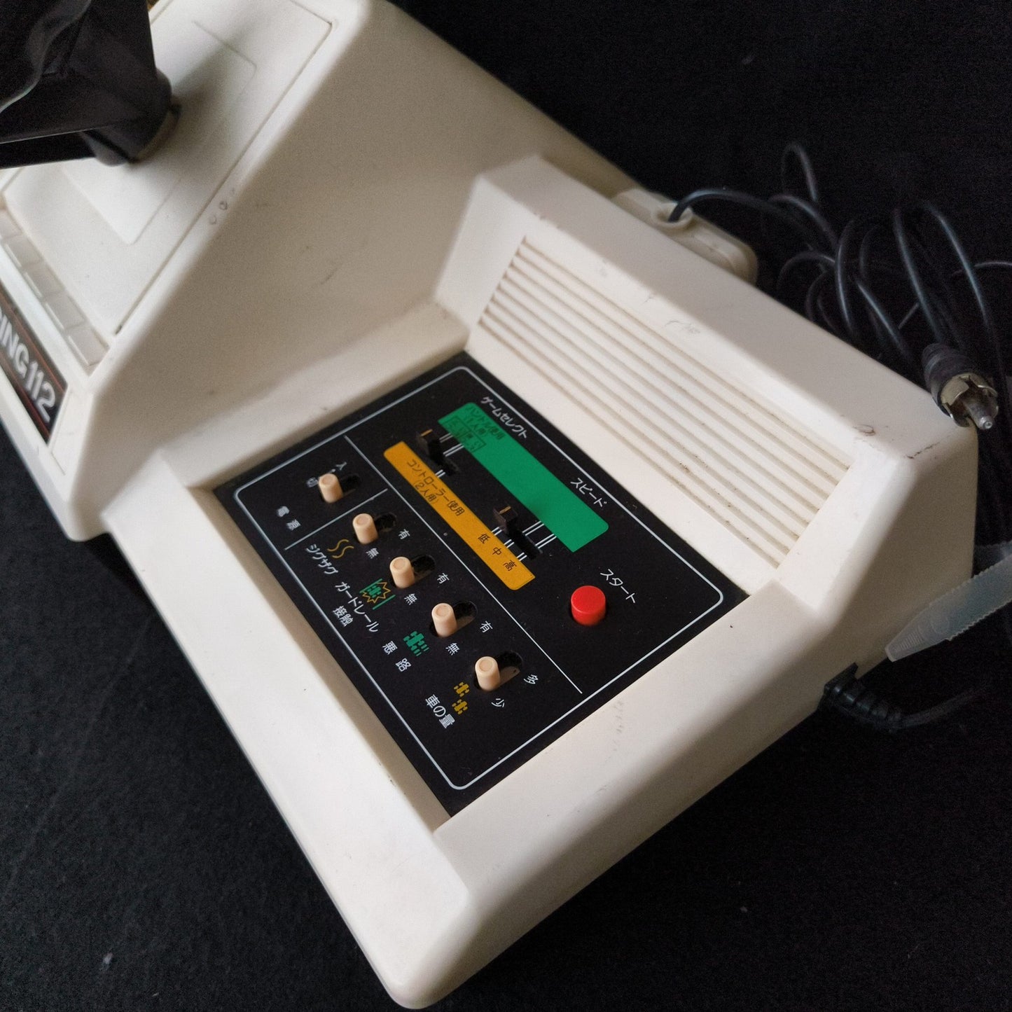 Vintage, Nintendo TV GAME Racing 112 CTG-CR112 console system. Working, Japan