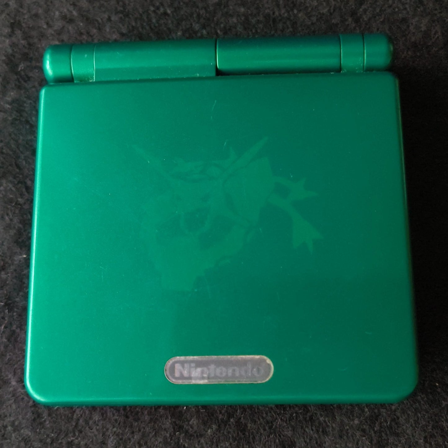 Authentic Pokemon Rayquaza LIMITED GAMEBOY ADVANCE SP CONSOLE, Working, Japan