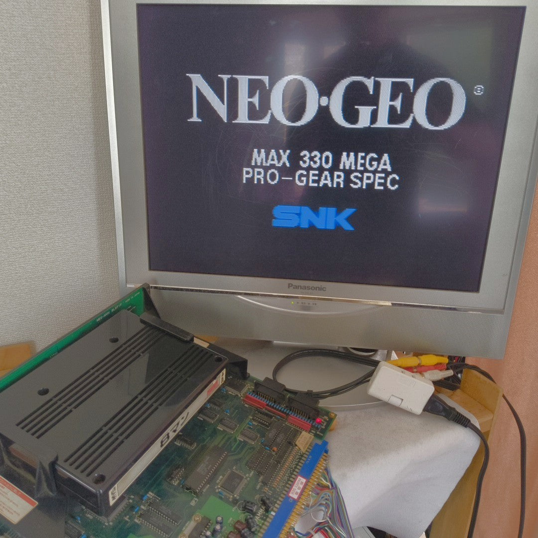 SNK NEO-GEO MVS 8 MAN Eightman Arcade Cartridge PCB Made in Japan Tested Working