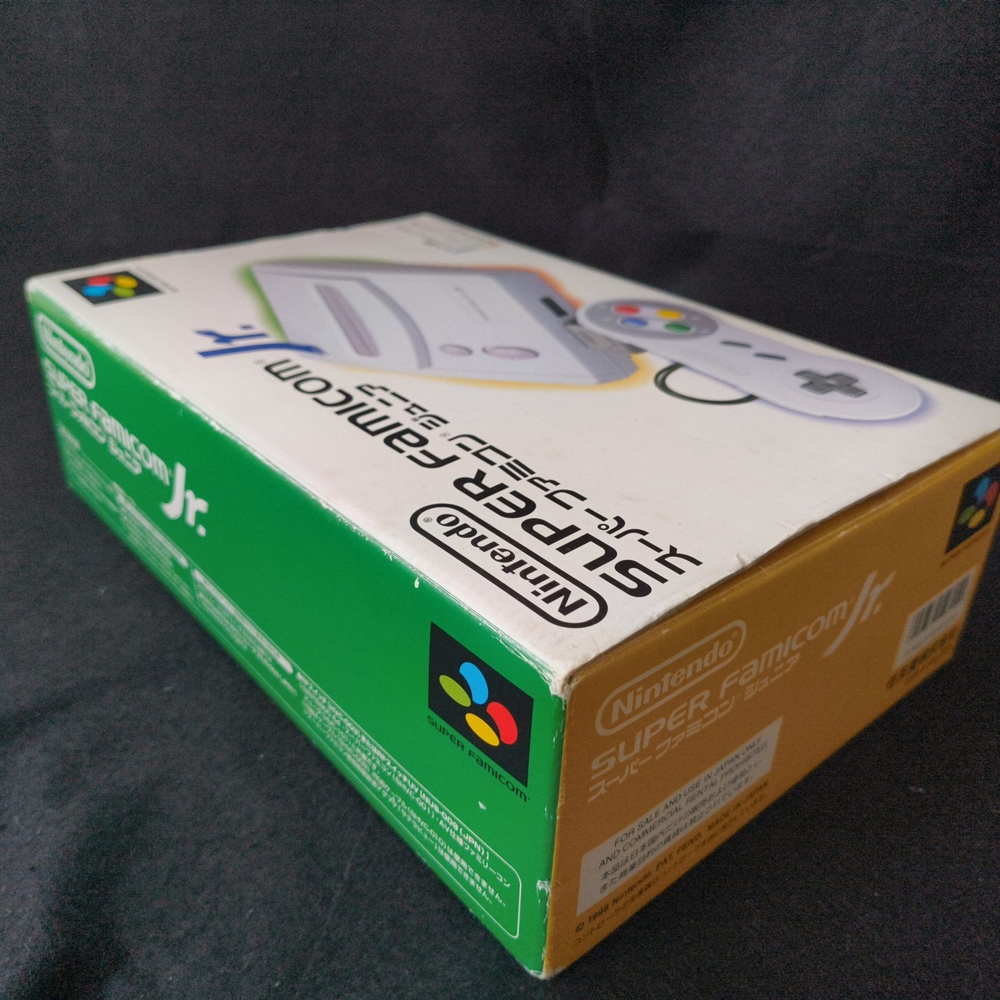 Nintendo Super Famicom Jr. (SNES) Console w/Pad and Box set, Working, Japan