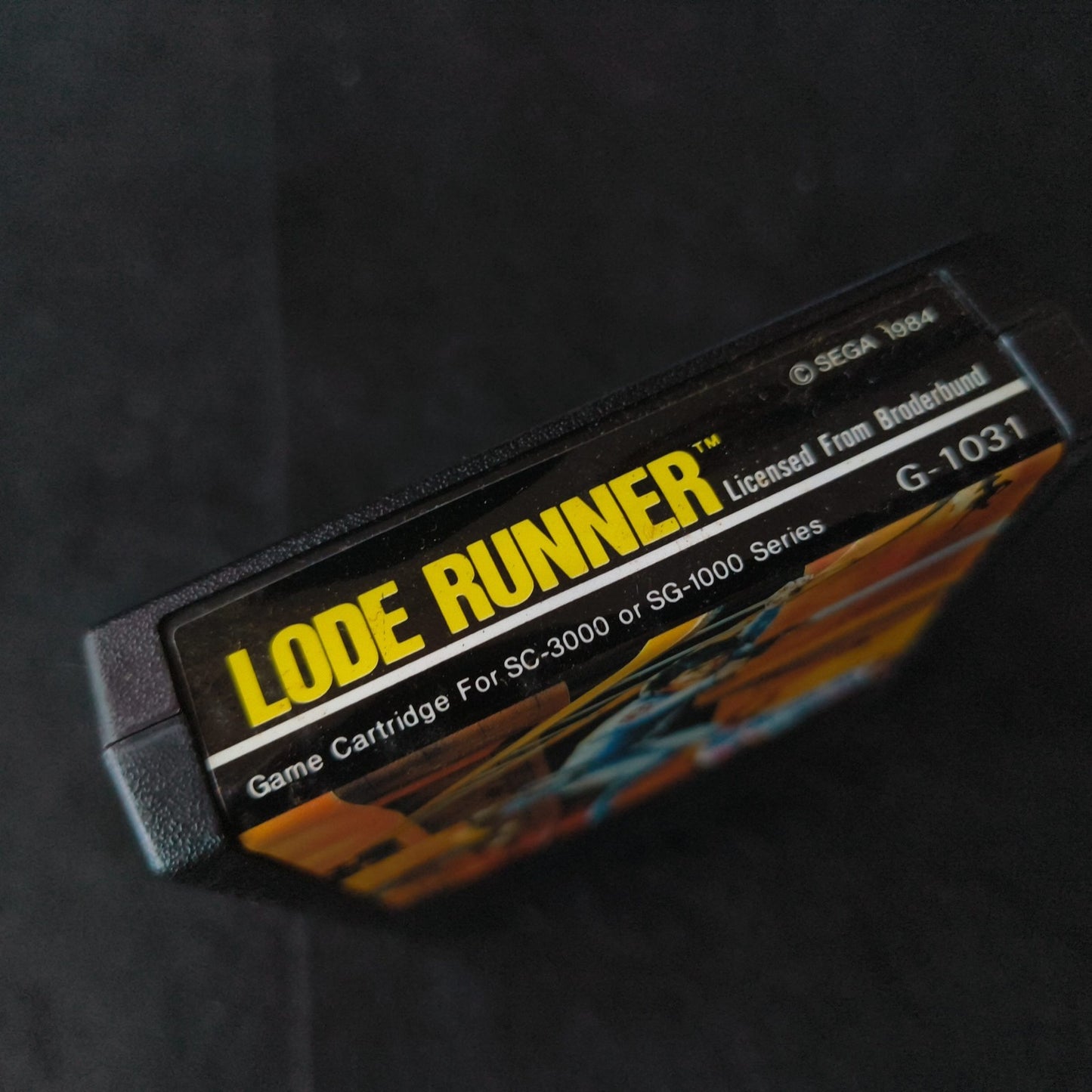 Lode Runner SEGA Master system, Mark3 Game cart, w/Manual, Box, Working, Japan