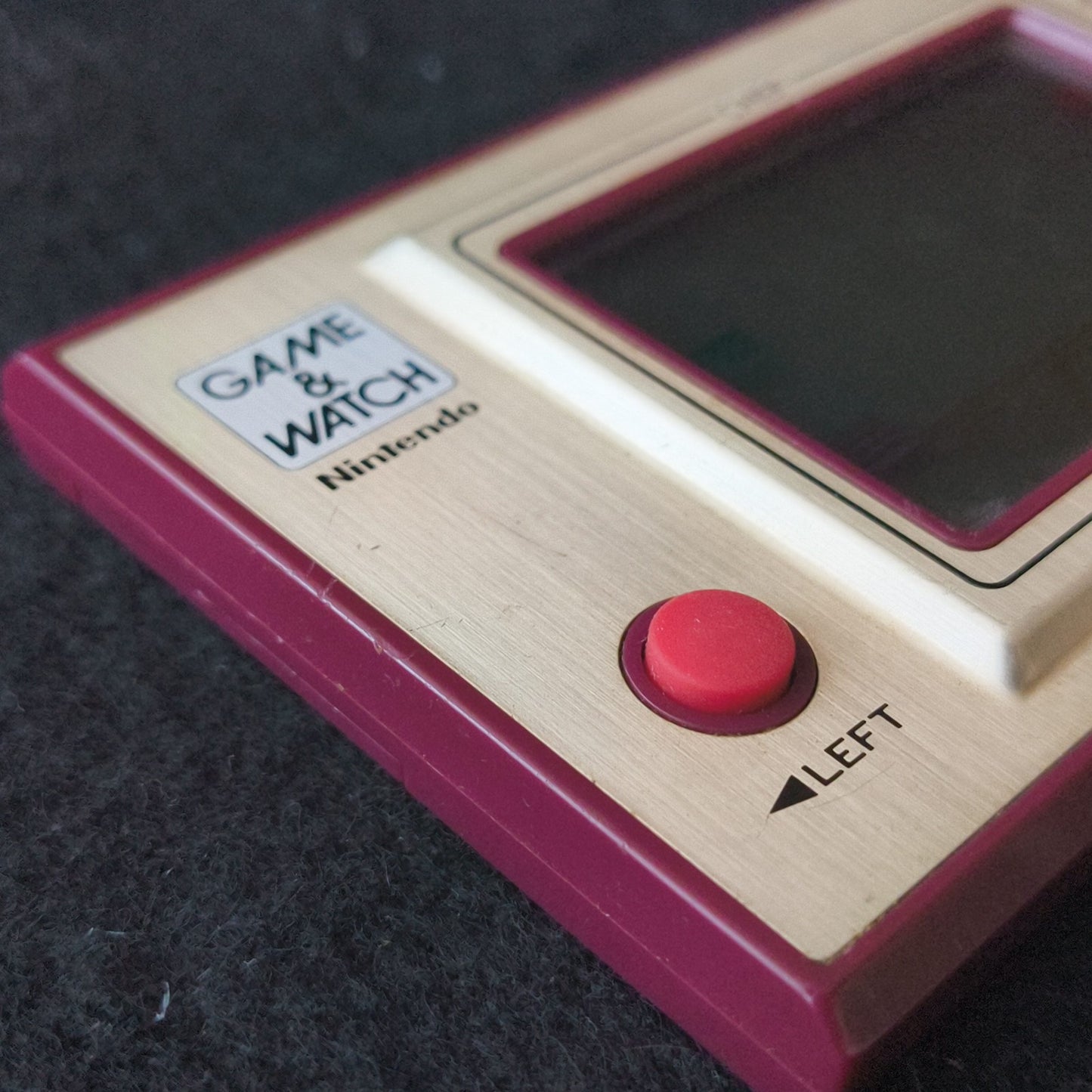 Nintendo Game & Watch CHEF Wide Screen FP-24 Vintage Handheld Tested Screen Burn