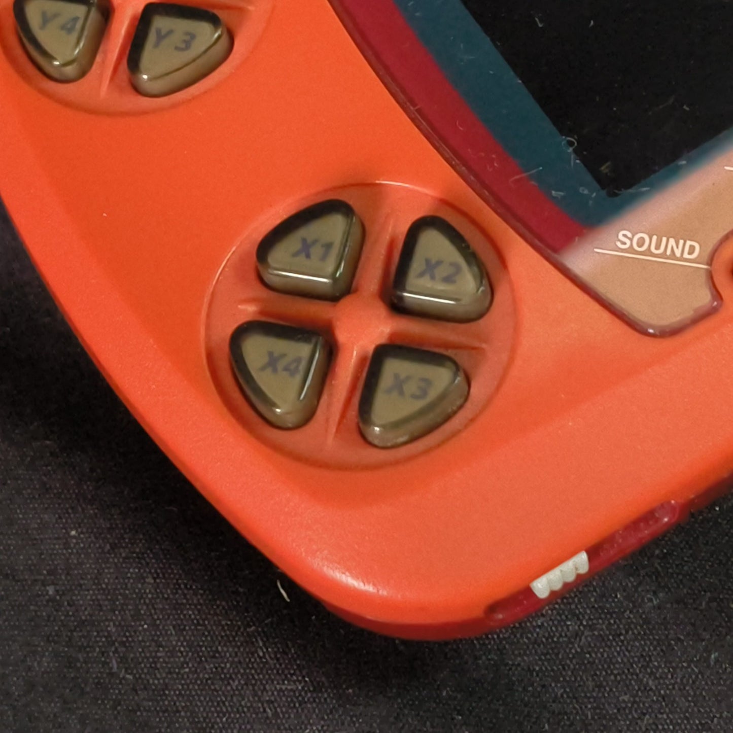 Defective, WONDERSWAN Color Console GUNDAM CHAR's ZAKU II Red Ver., Working.
