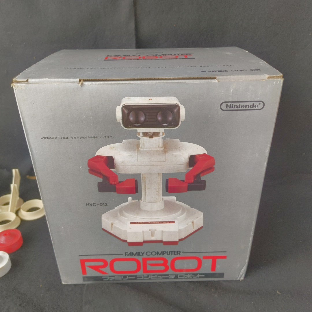 Nintendo Famicom Robot R.O.B.(Robotic Operating Buddy),with manual, Box, Japan