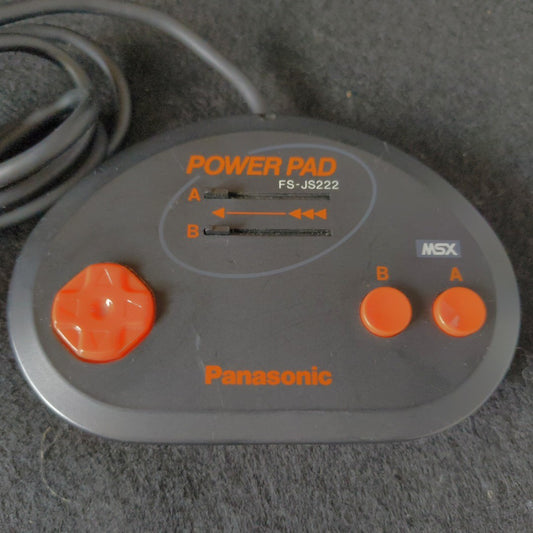 Panasonic MSX POWER PAD FS-JS222 Rapid-Fire Joypad Controller - Tested Working
