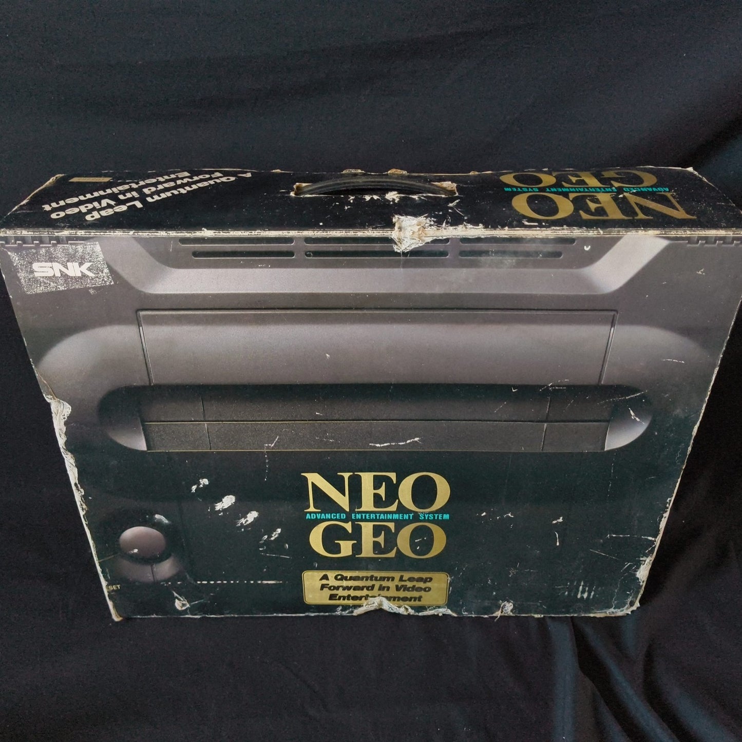 SNK NEOGEO AES ROM cartridge system Console NEO-0, w/PSU, Pad, Box set, Japan