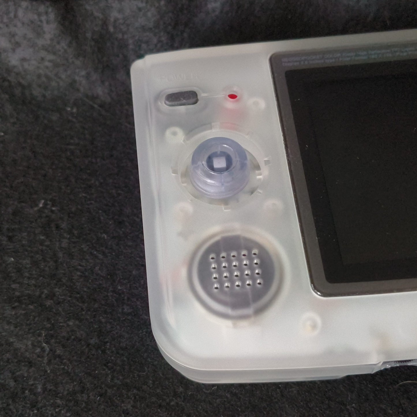 SNK NEOGEO POCKET Color Clear Console W/Manual and Box set, Working, Japan