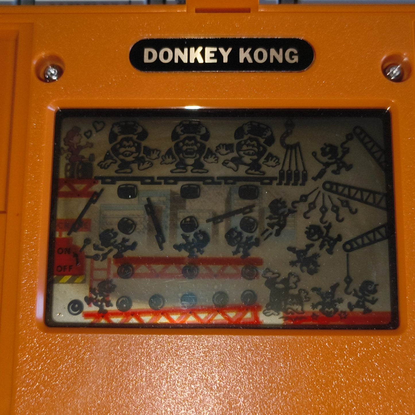 For Parts, Nintendo Game & Watch DONKEY KONG Multi Screen DK-52 / Screen Issue