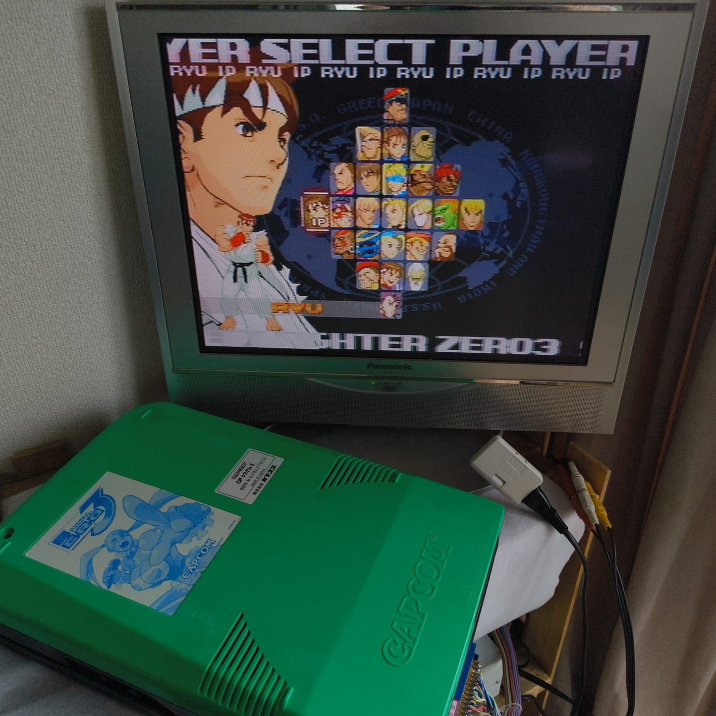 Street Fighet ZERO 3 CAPCOM CPS2 Arcade Cartridge B Board and Mother Board set