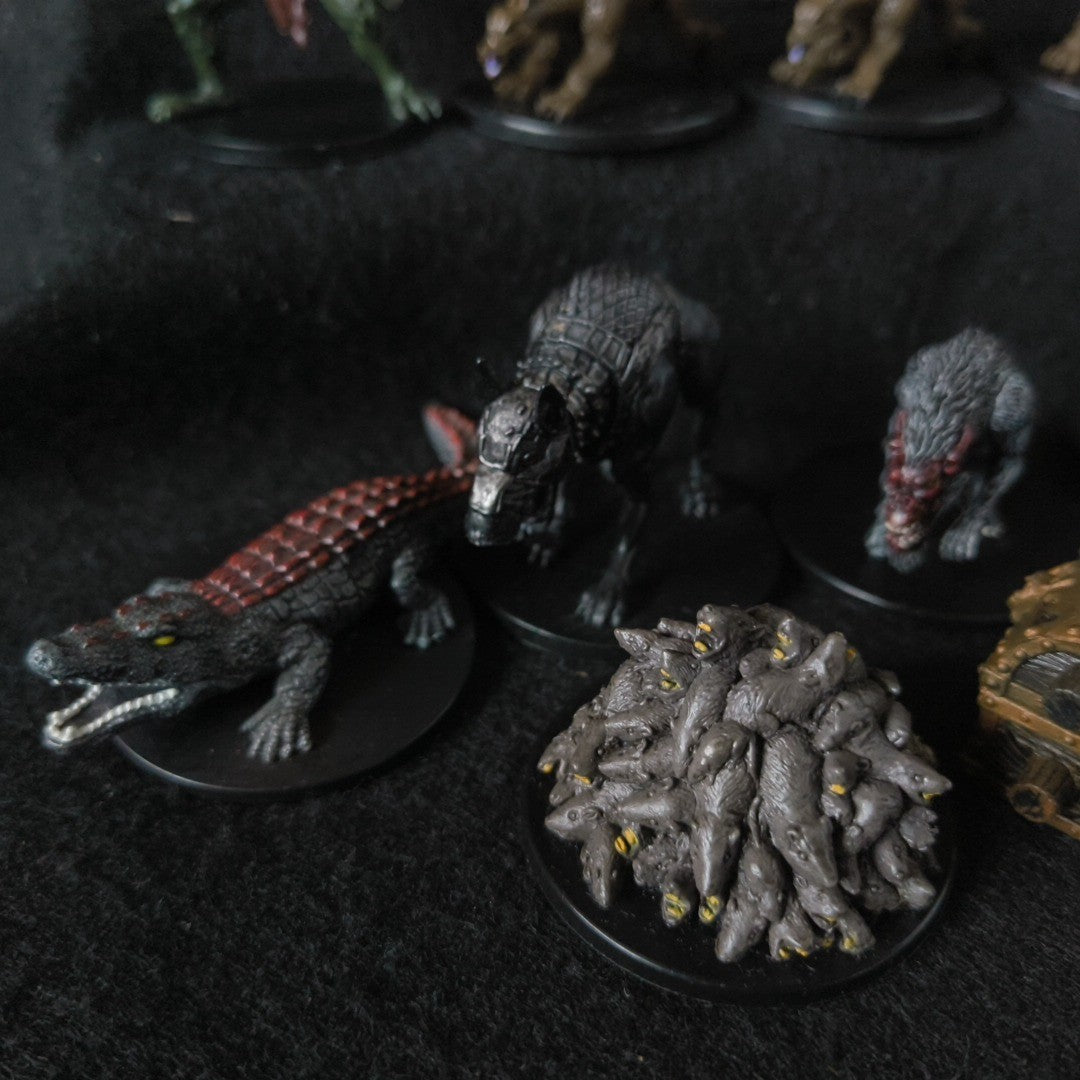 D&D Dungeons & Dragons Dreamblade Miniature Figures Lot WizKids Wizards TTRPG