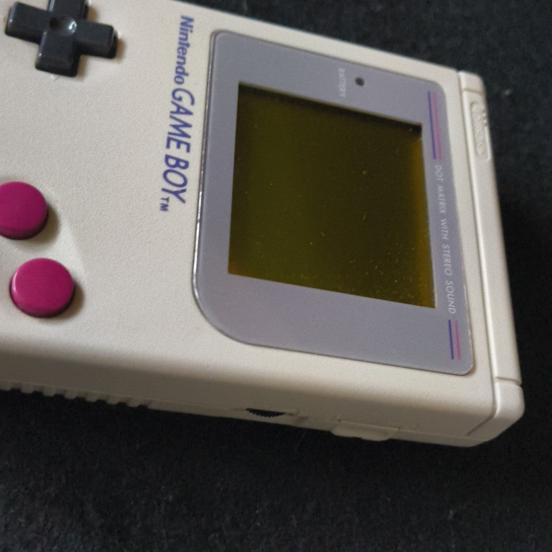Nintendo Game boy Gray Color Console (DMG-001) ,Manual, Box set, Working, Japan