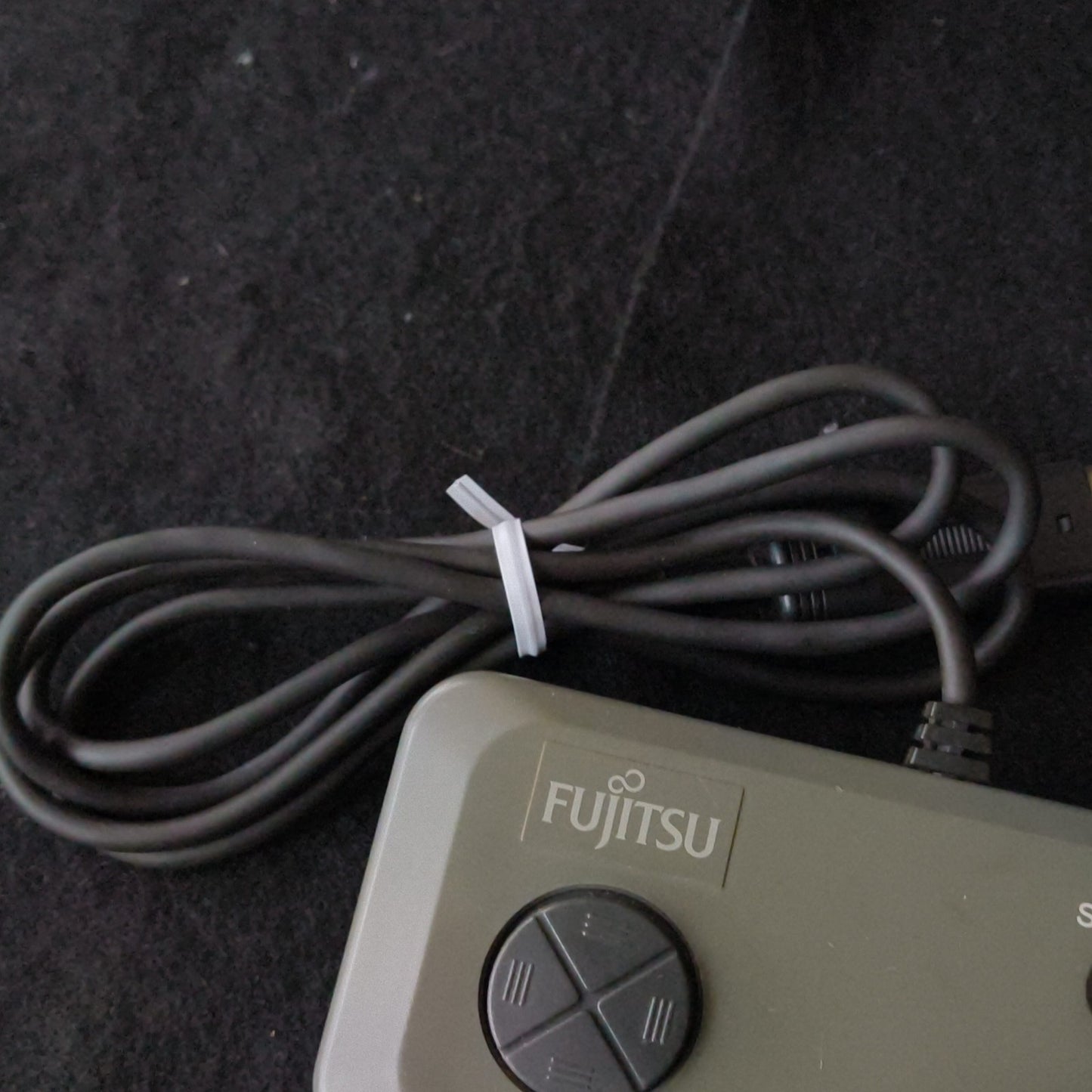 Fujitsu FM TOWNS Pad FMT-PD102 Controller Genuine Japan Retro Game, Working