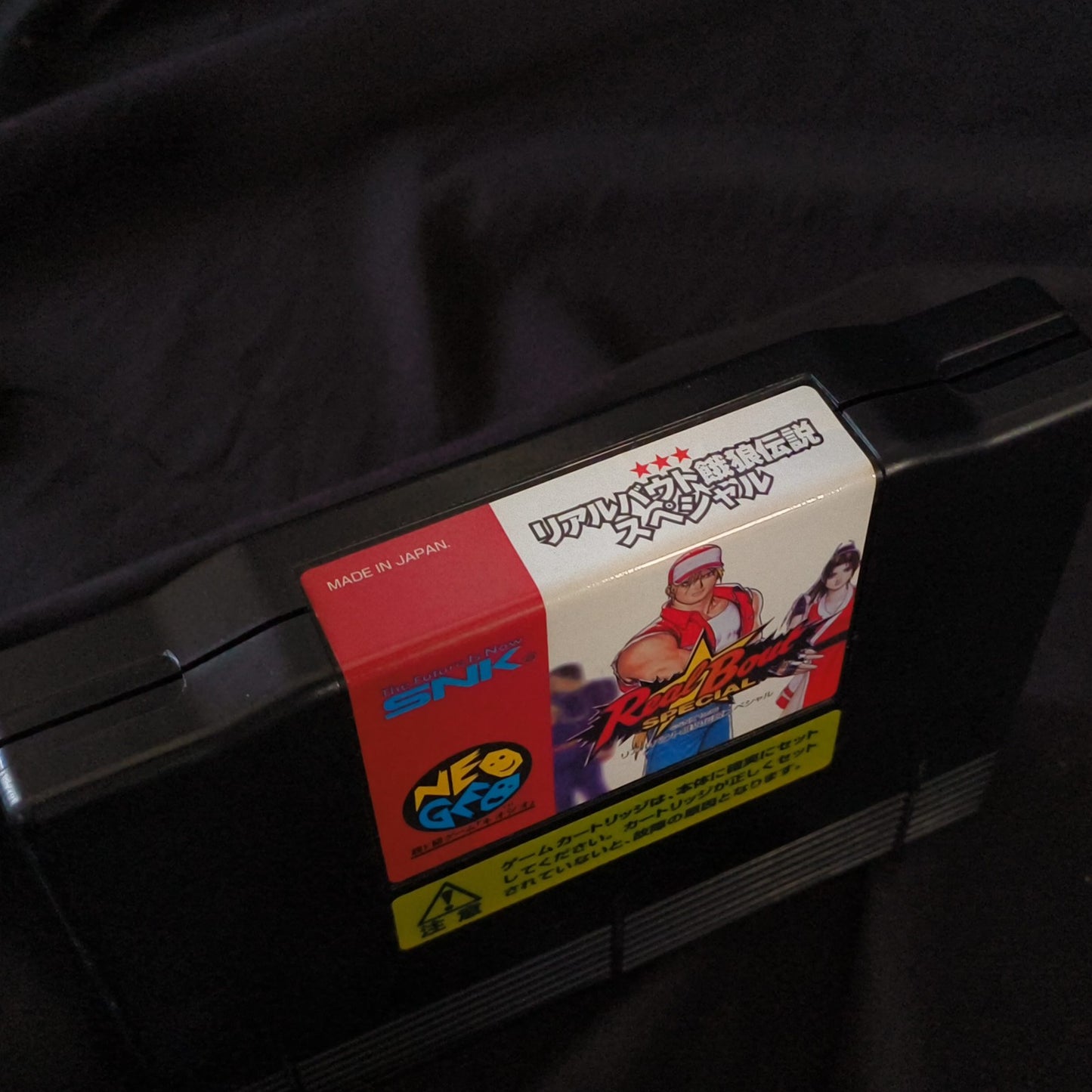 Real Bout Fatal Fury Special SNK NEO GEO AES Cartridge, w/Manual, Box, Working