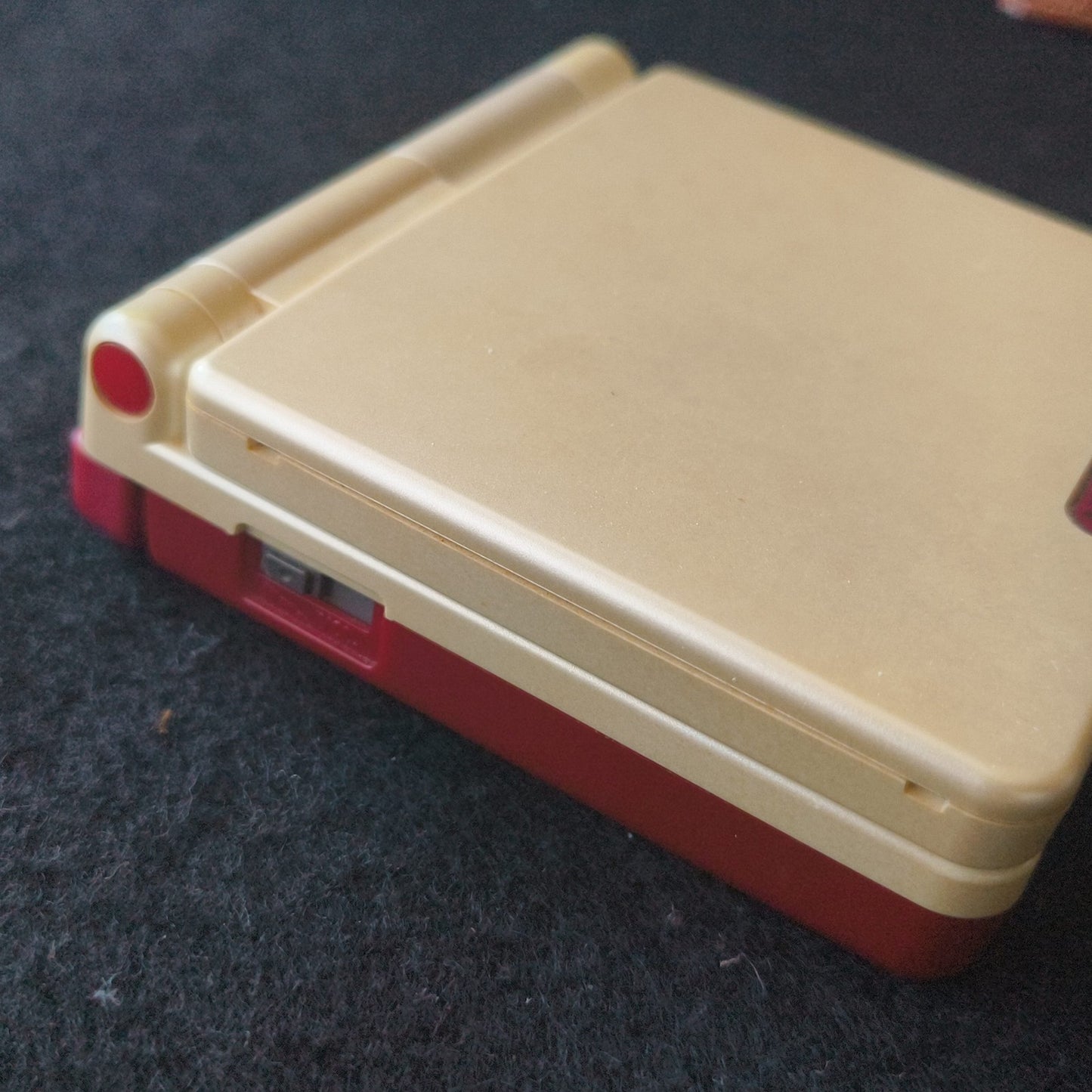 Nintendo Game Boy Advance SP Famicom Color AGS-001 Boxed Manual Screen Issue