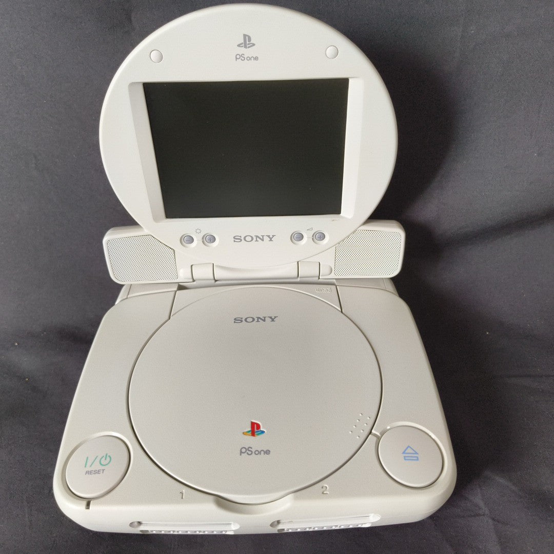 Sony PlayStation PS one Console, LCD monitor, PSU and Controller, NTSC-J, Japan