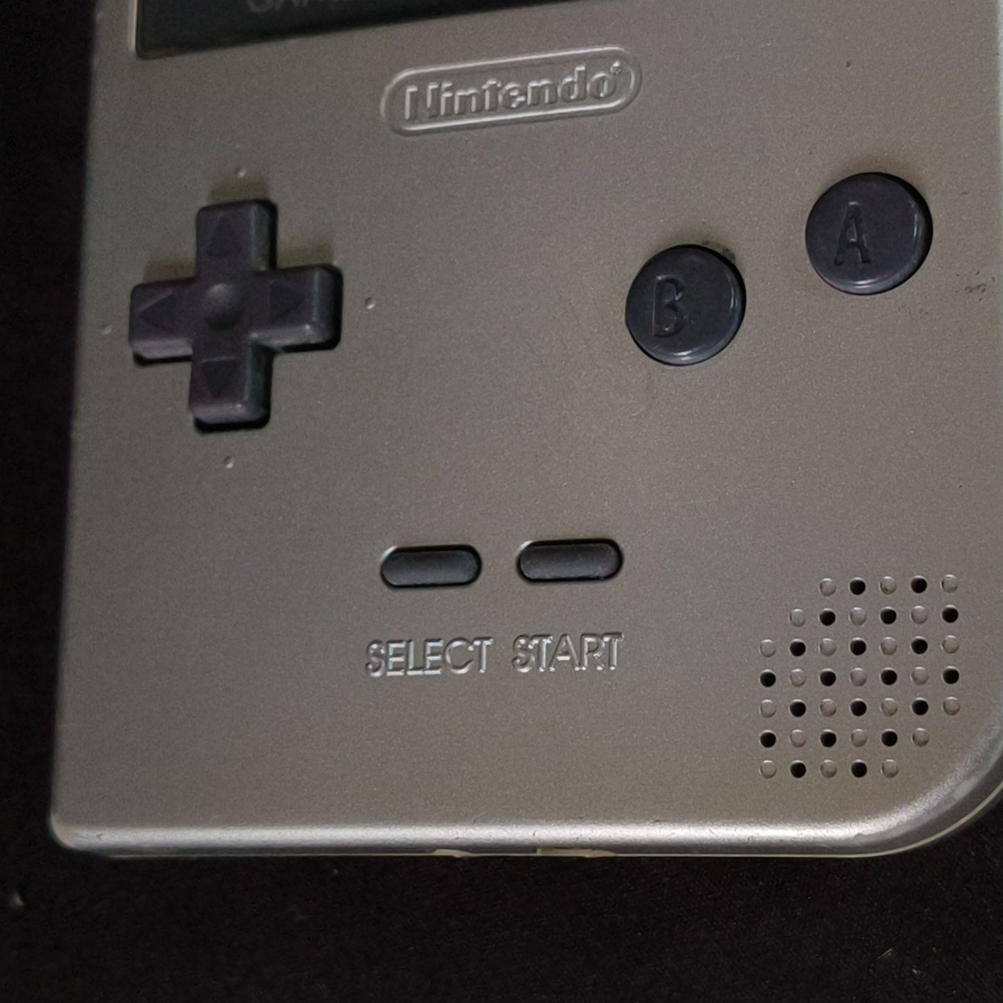 Used, Nintendo Gameboy Light Silver color console MGB-101, Working, Japan