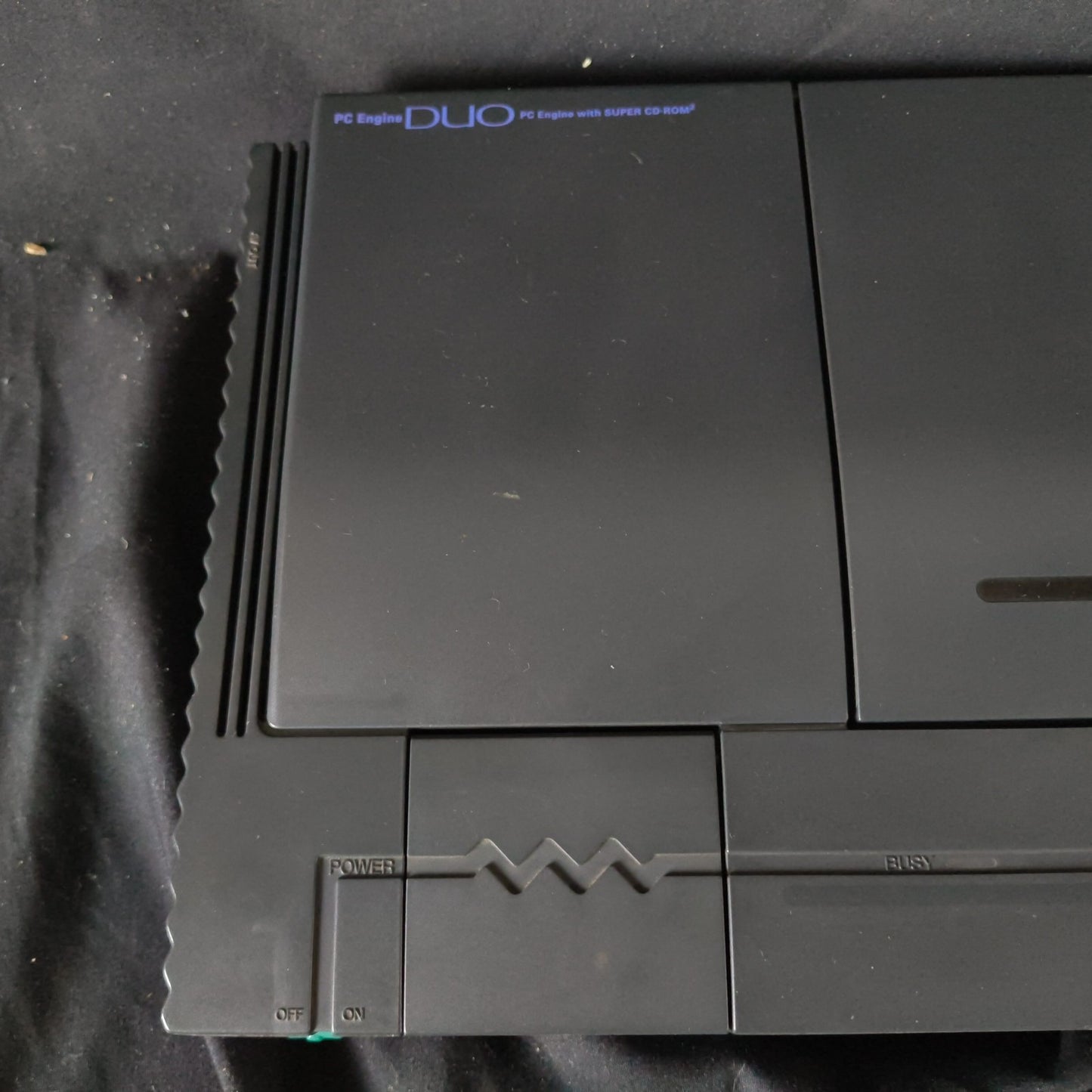 NEC PC Engine DUO Console HuCARD Works CD-ROM Not Reading Repair Junk, Japan