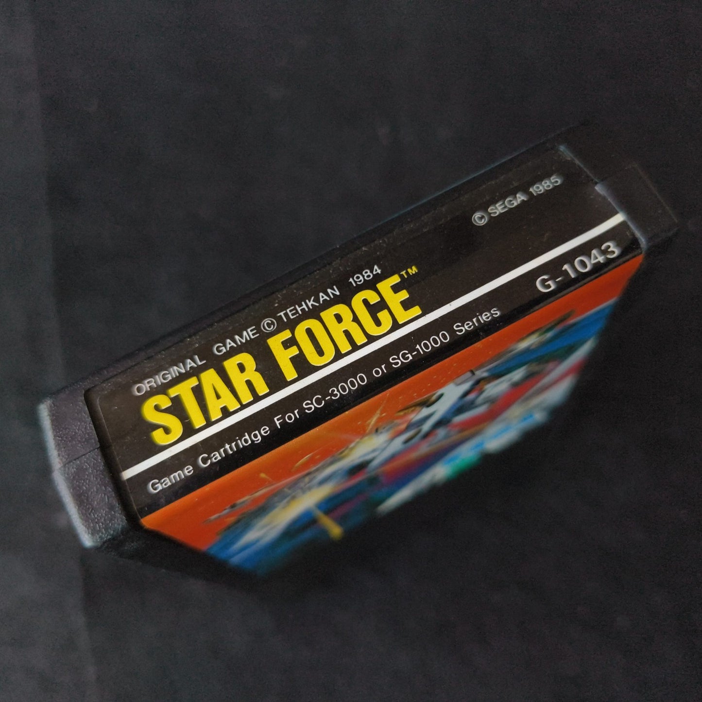 STAR FORCE SEGA Master system, Mark3 Game cart, w/Manual, Box, Working, Japan