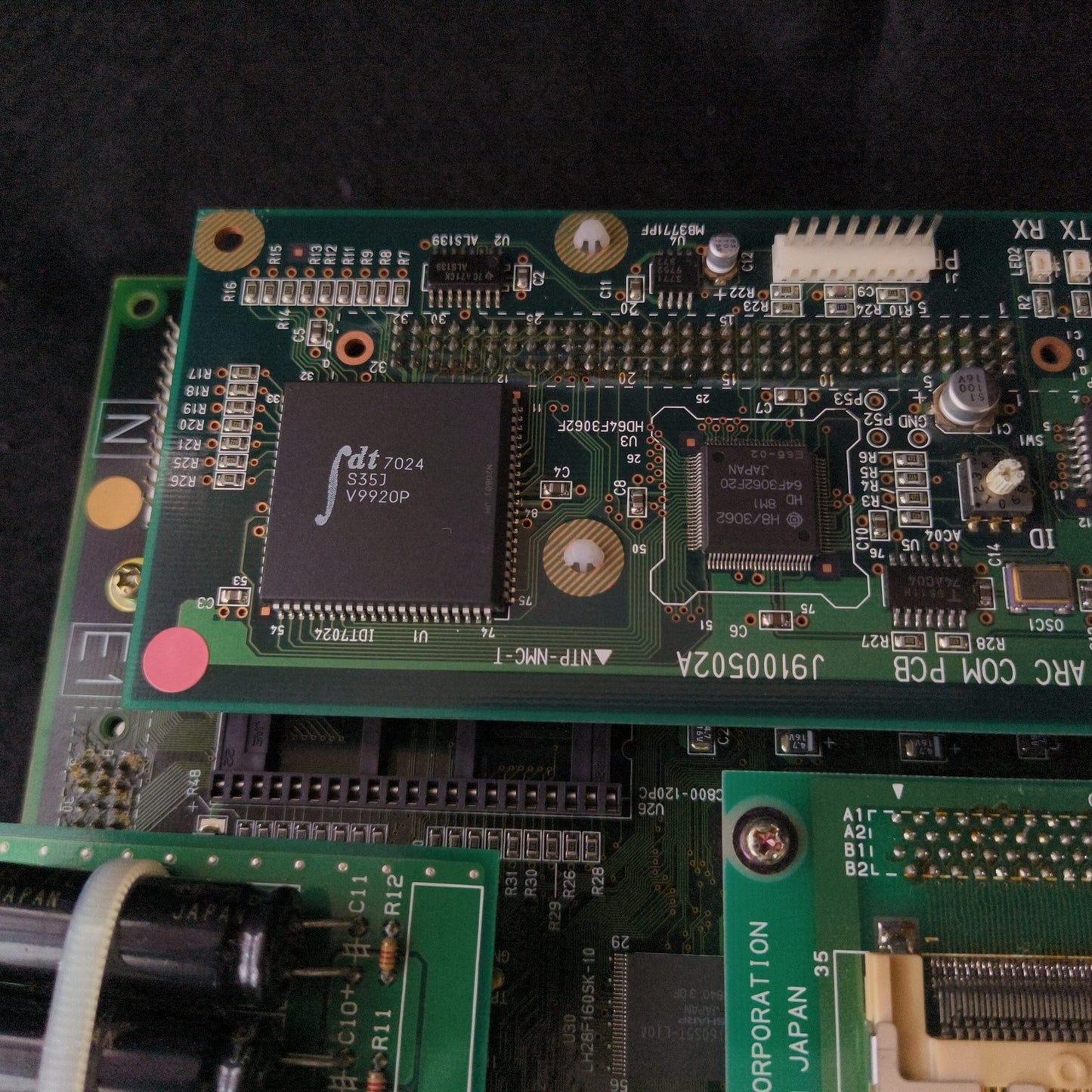 TAITO G-NET Arcade Motherboard (A Board) JAMMA with Backup Board, Working, Japan