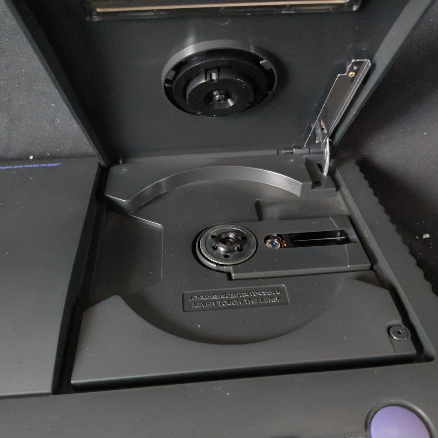 NEC PC Engine DUO Console HuCARD Works CD-ROM Not Reading Repair Junk, Japan