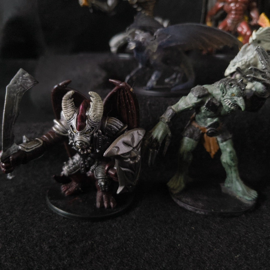 D&D Dungeons & Dragons Dreamblade Miniature Figures Lot WizKids Wizards TTRPG