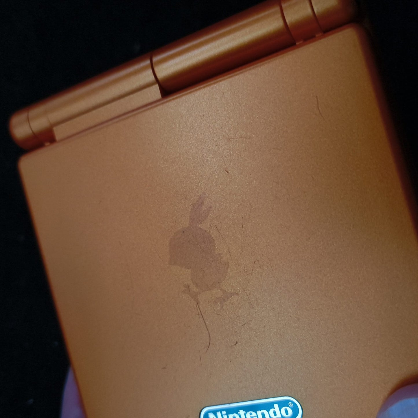 Nintendo GAMEBOY ADVANCE SP Pokemon Center limited Achamo Torchic Orange Console