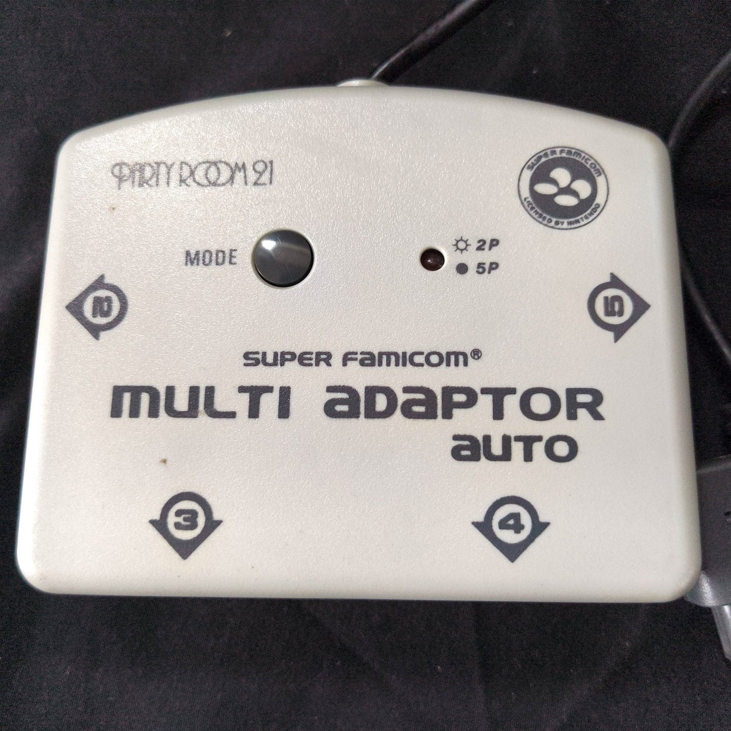 Used, Super Famicom MULTI ADAPTOR AUTO Tap Nintendo Party Room 21, Japan