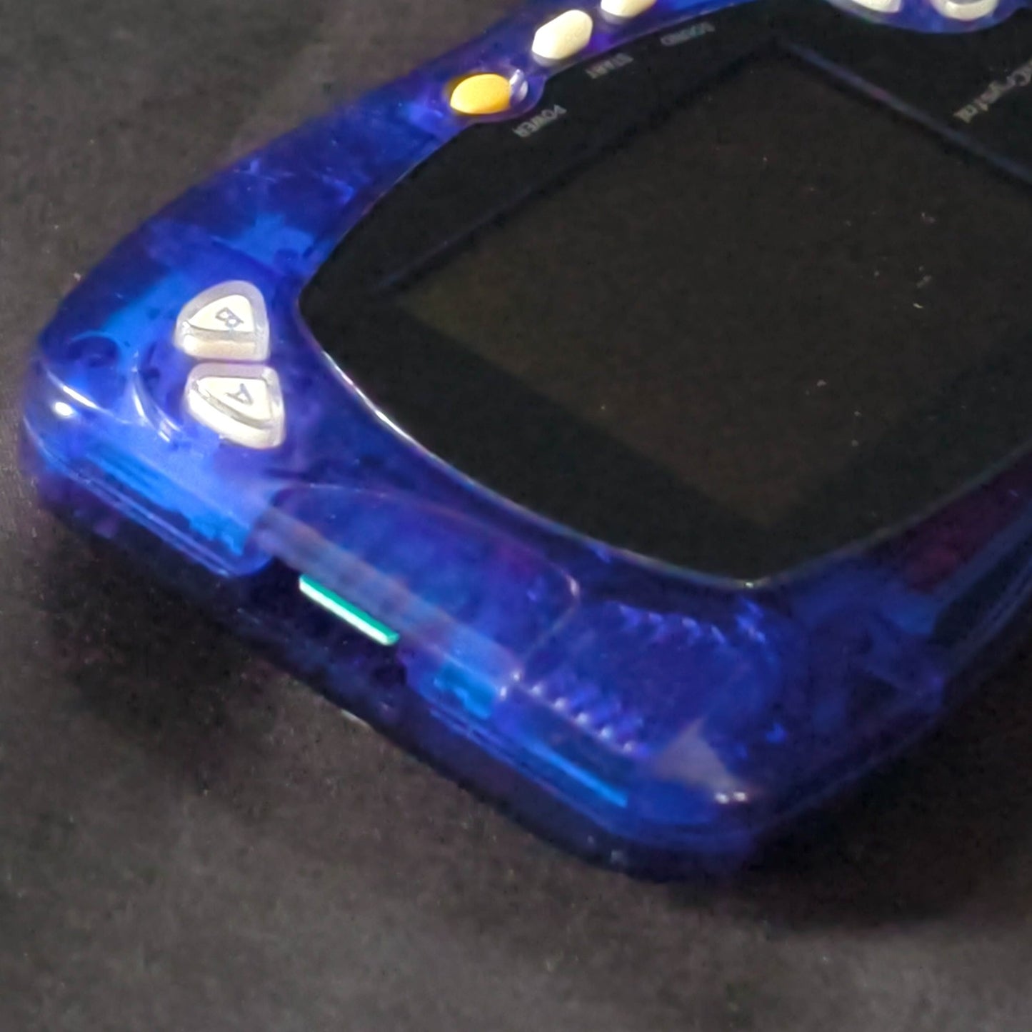 Bandai WoderSwanCrystal Clear Blue Console Boxed WS w/ Game set, Working, Japan