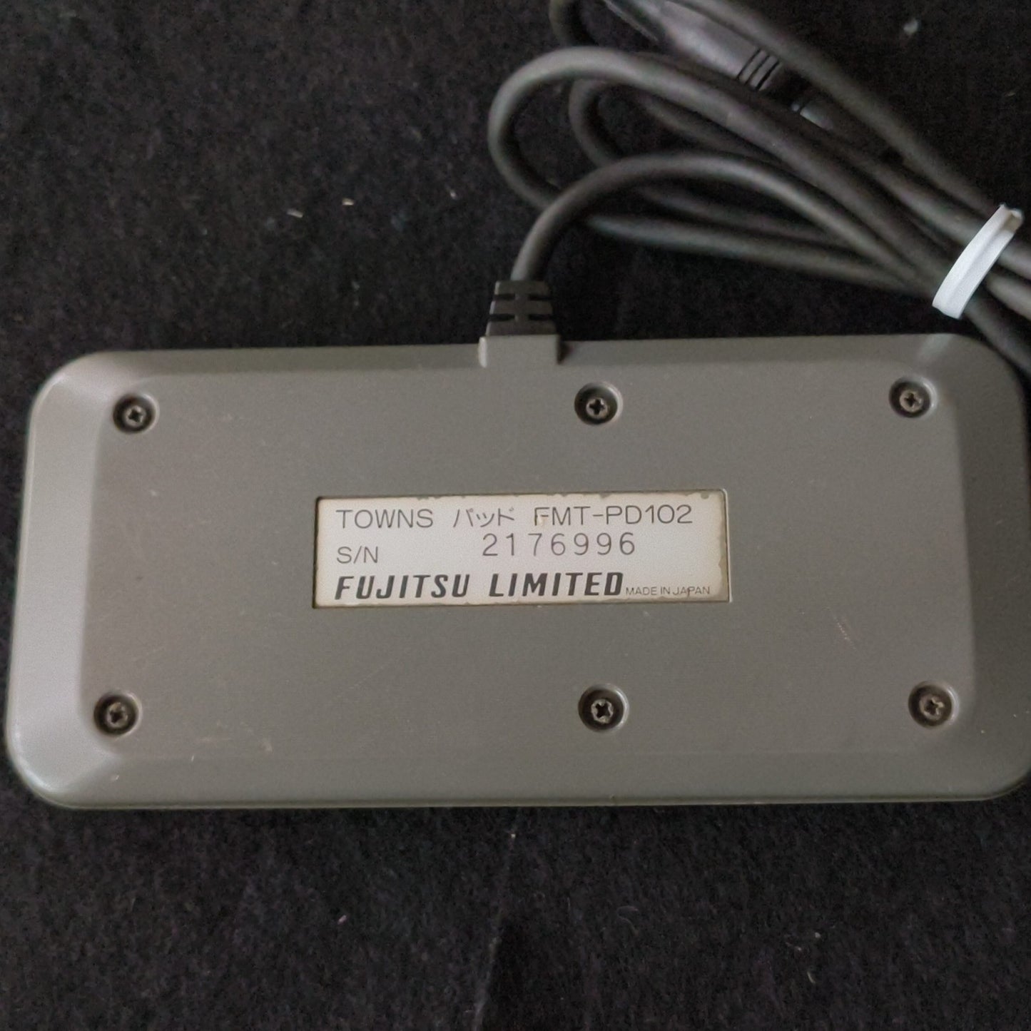 Fujitsu FM TOWNS Pad FMT-PD102 Controller Genuine Japan Retro Game, Working