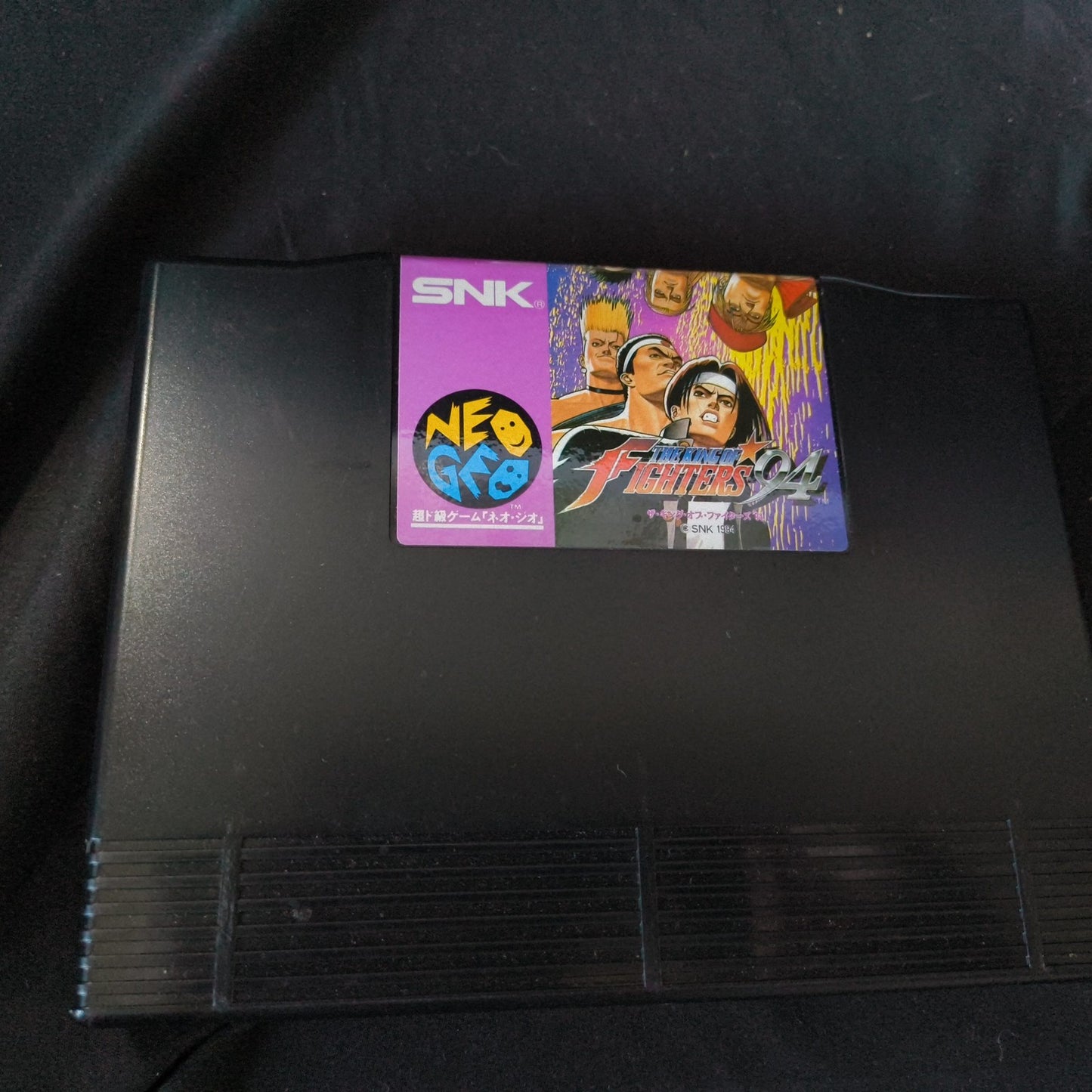 KOF 94 THE KING OF FIGHTERS 95 SNK NEO GEO AES Cartridge and Box, Working, Japan