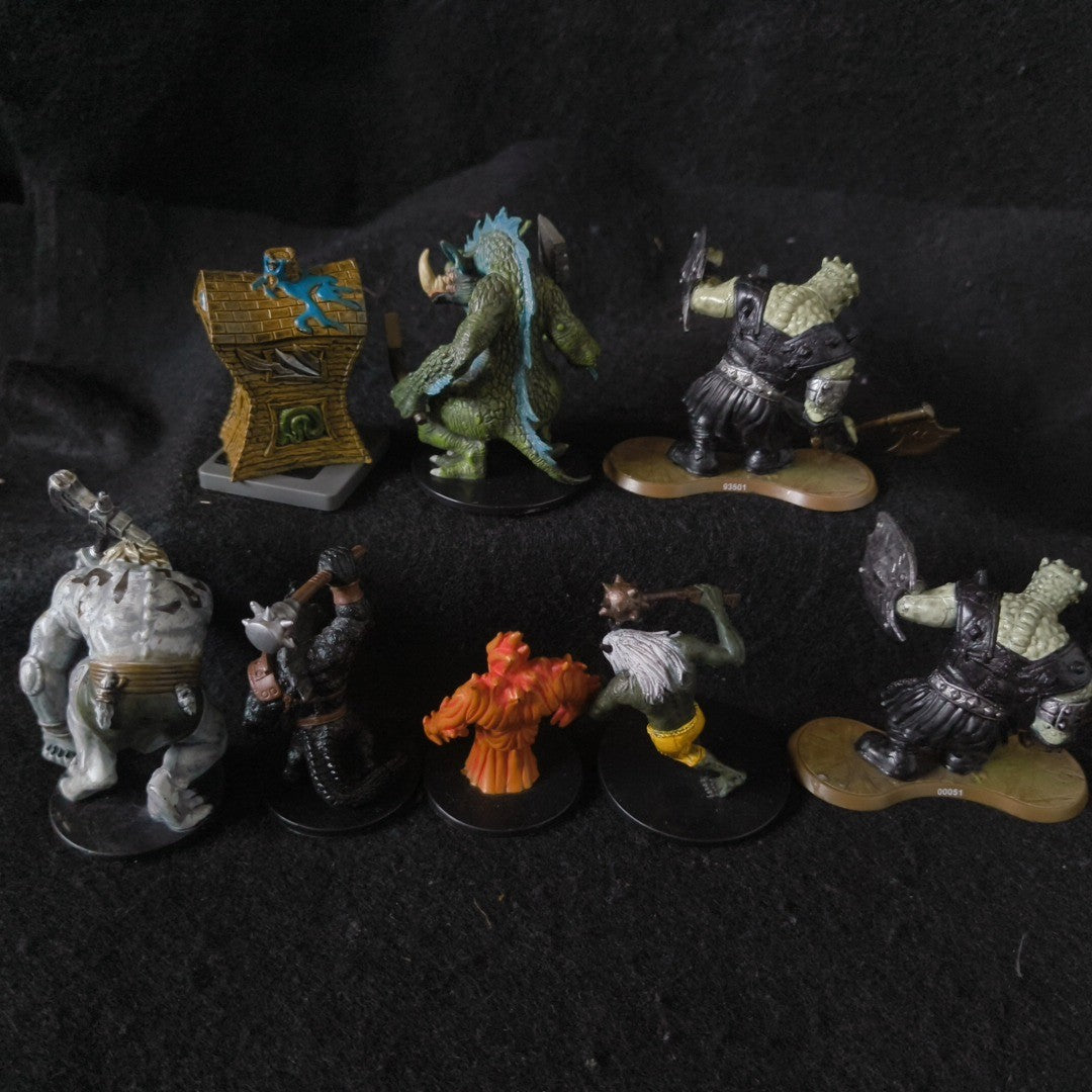D&D Dungeons & Dragons Dreamblade Miniature Figures Lot WizKids Wizards TTRPG