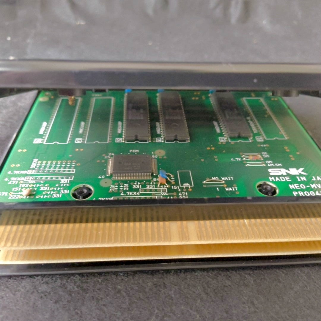 SNK NEO-GEO MVS 8 MAN Eightman Arcade Cartridge PCB Made in Japan Tested Working