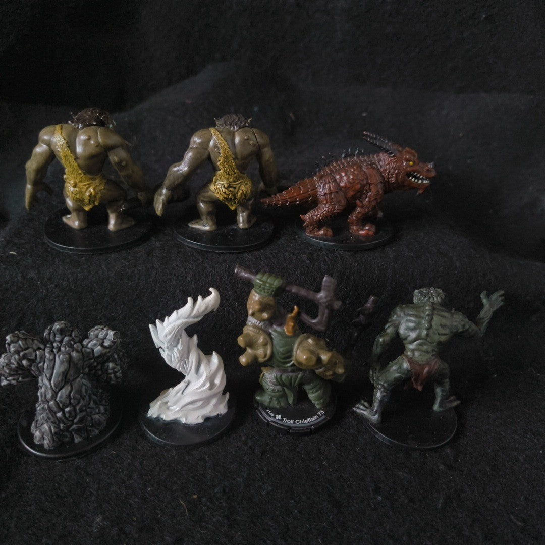 D&D Dungeons & Dragons Dreamblade Miniature Figures Lot WizKids Wizards TTRPG
