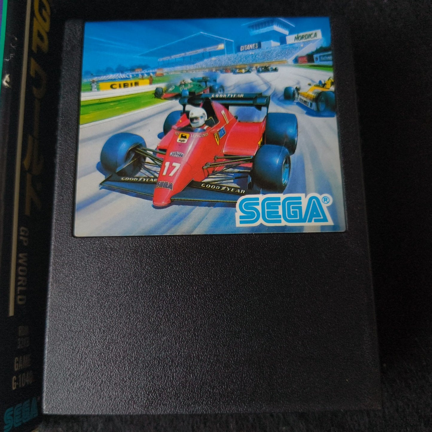 GP World SEGA Master system, Mark3 Game cartridge and Box set, Working, Japan