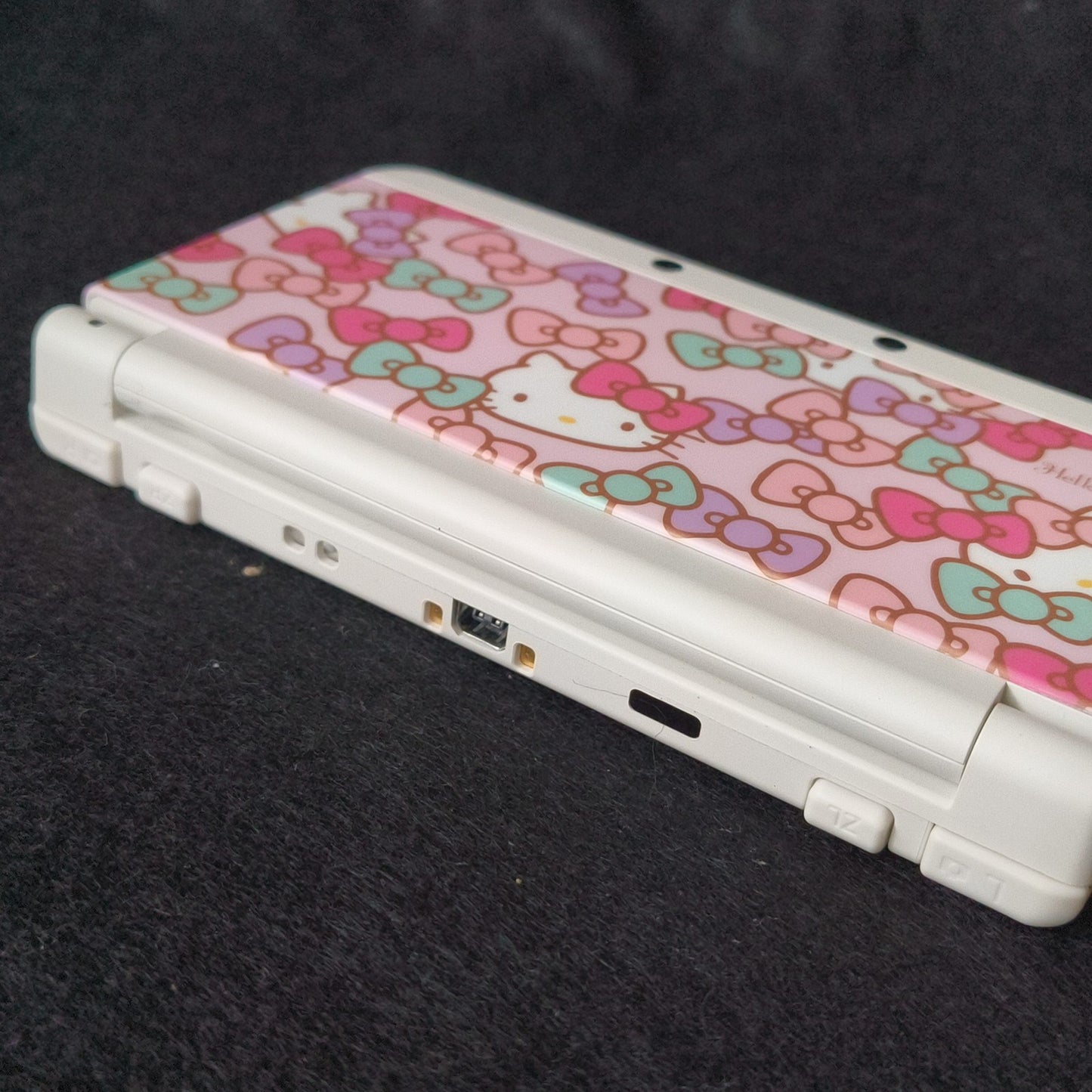 Nintendo New 3DS White plate pack Hello Kitty Console limited, Working, Japan