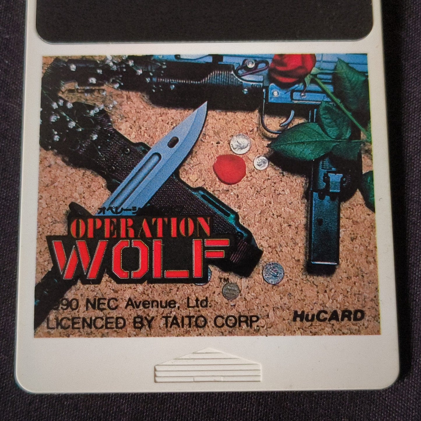OPERATION WOLF NEC PC Engine TurboGrafx-16 PCE game, Hu-card only, Working, JP