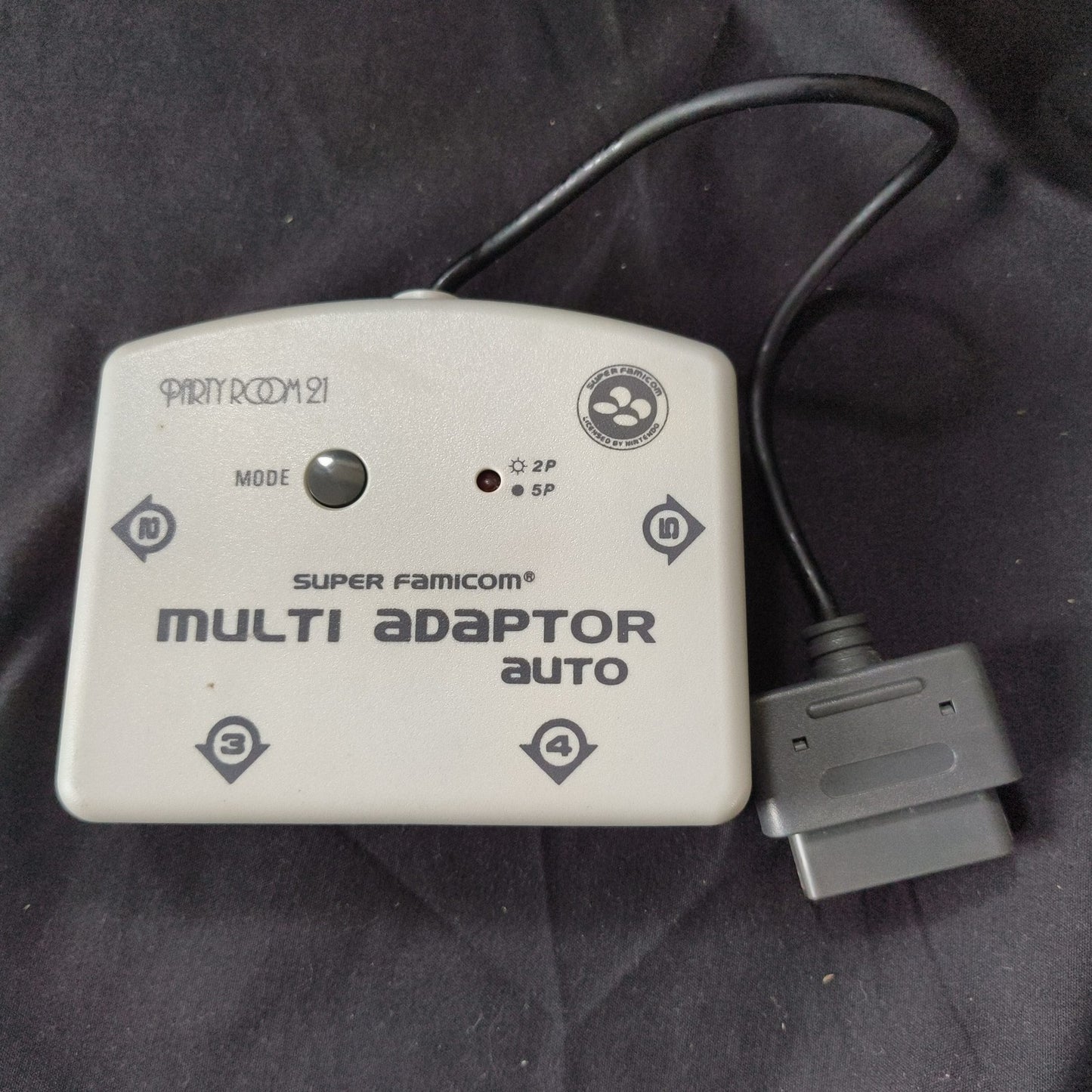 Used, Super Famicom MULTI ADAPTOR AUTO Tap Nintendo Party Room 21, Japan