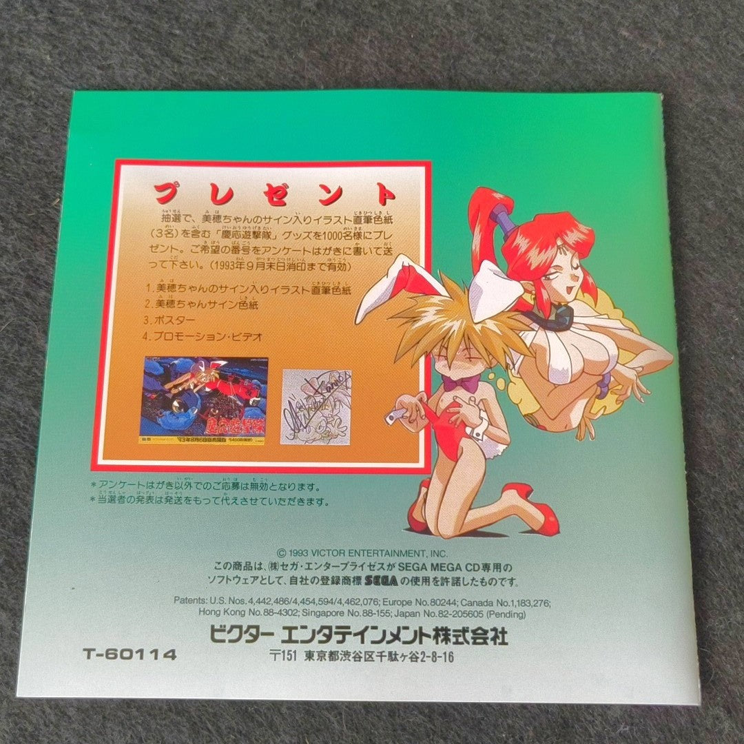Sega Mega CD Keio Yuugekitai Flying Squadron Japan Shmup Complete Tested Working