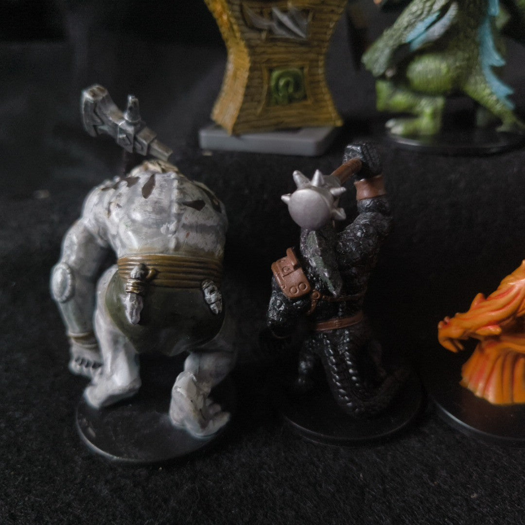 D&D Dungeons & Dragons Dreamblade Miniature Figures Lot WizKids Wizards TTRPG