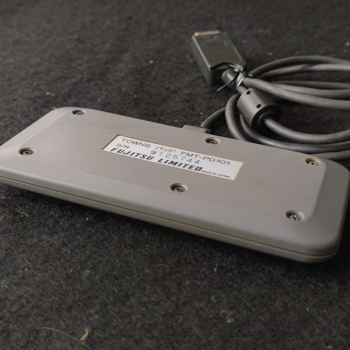 Fujitsu FM TOWNS Pad FMT-PD101 Controller Genuine Japan Retro Game, Working