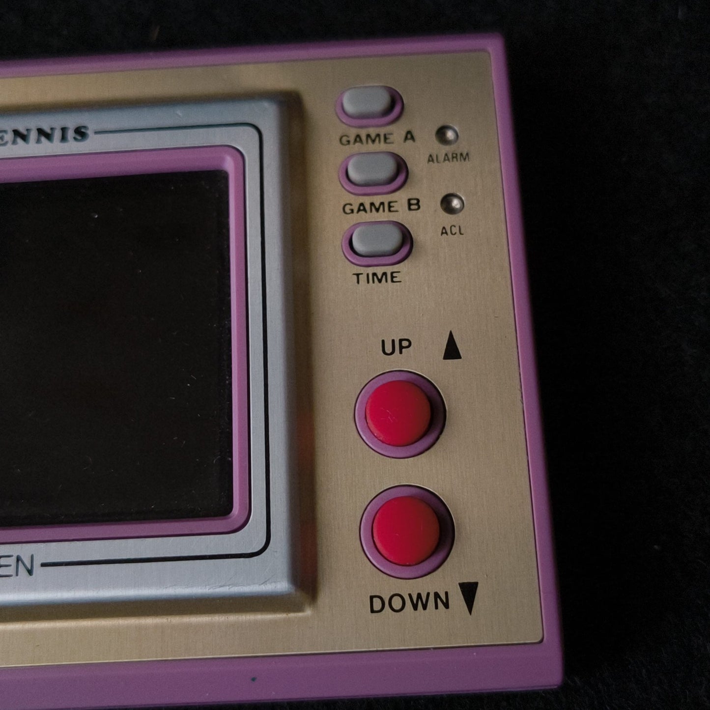 JUNK, Nintendo Game & Watch Snoopy Tennis SP-30 Wide Screen Boxed - Sound Works